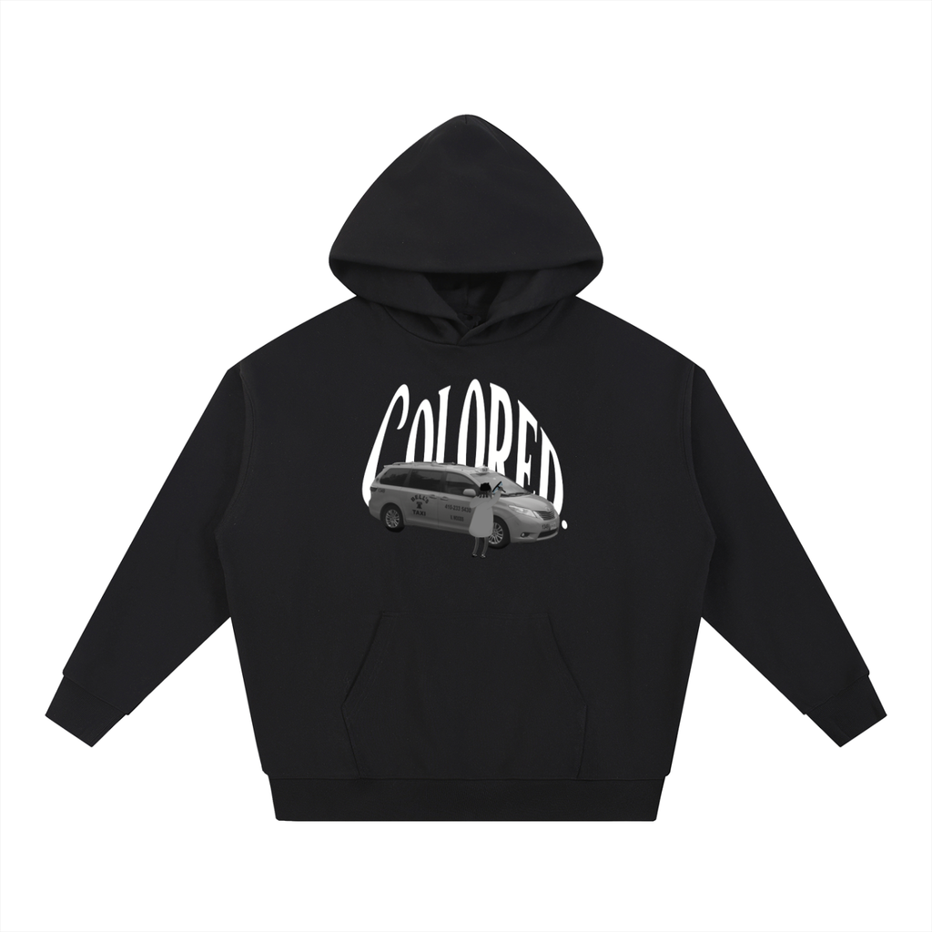 Colored Language Squeegee  Boy Hoodie